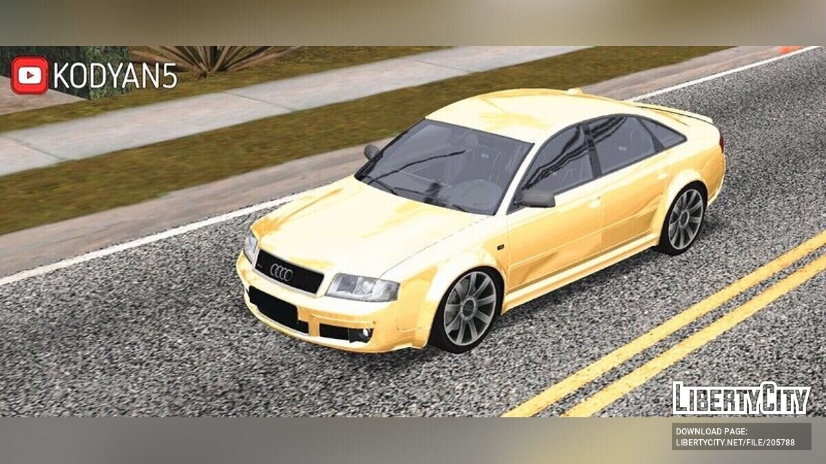 Audi для GTA San Andreas (iOS, Android): 284 машин Audi на ГТА Сан Андреас  (iOS, Андроид)