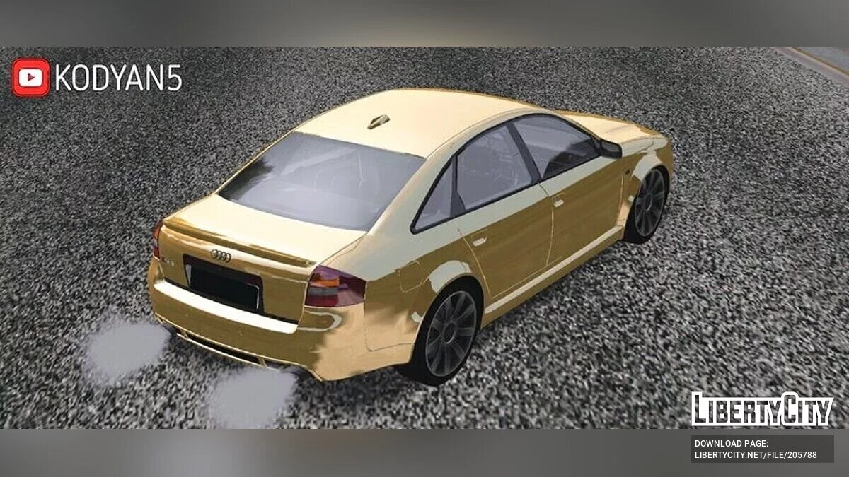 Audi RS6 2003 Sedan / GTA San Andreas (iOS, Android)