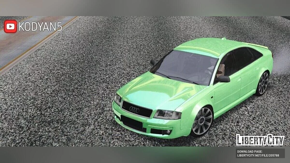 Audi RS6 2003 Sedan / GTA San Andreas (iOS, Android)