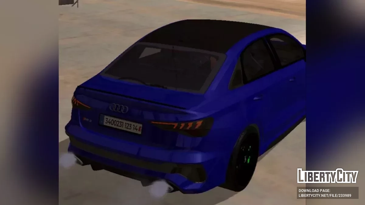 Audi RS3 / GTA San Andreas (iOS, Android)