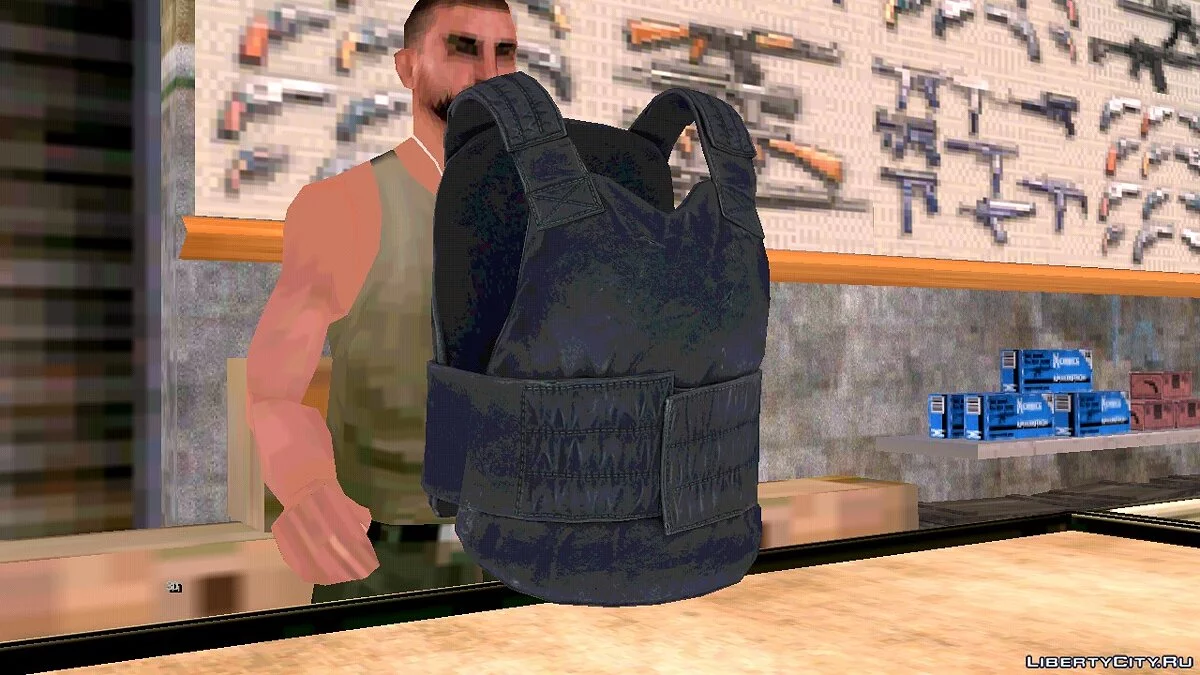 HD бронежилет / GTA San Andreas (iOS, Android)