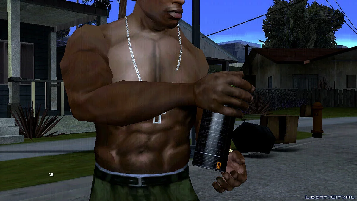 Качественный балончик с краской / GTA San Andreas (iOS, Android)
