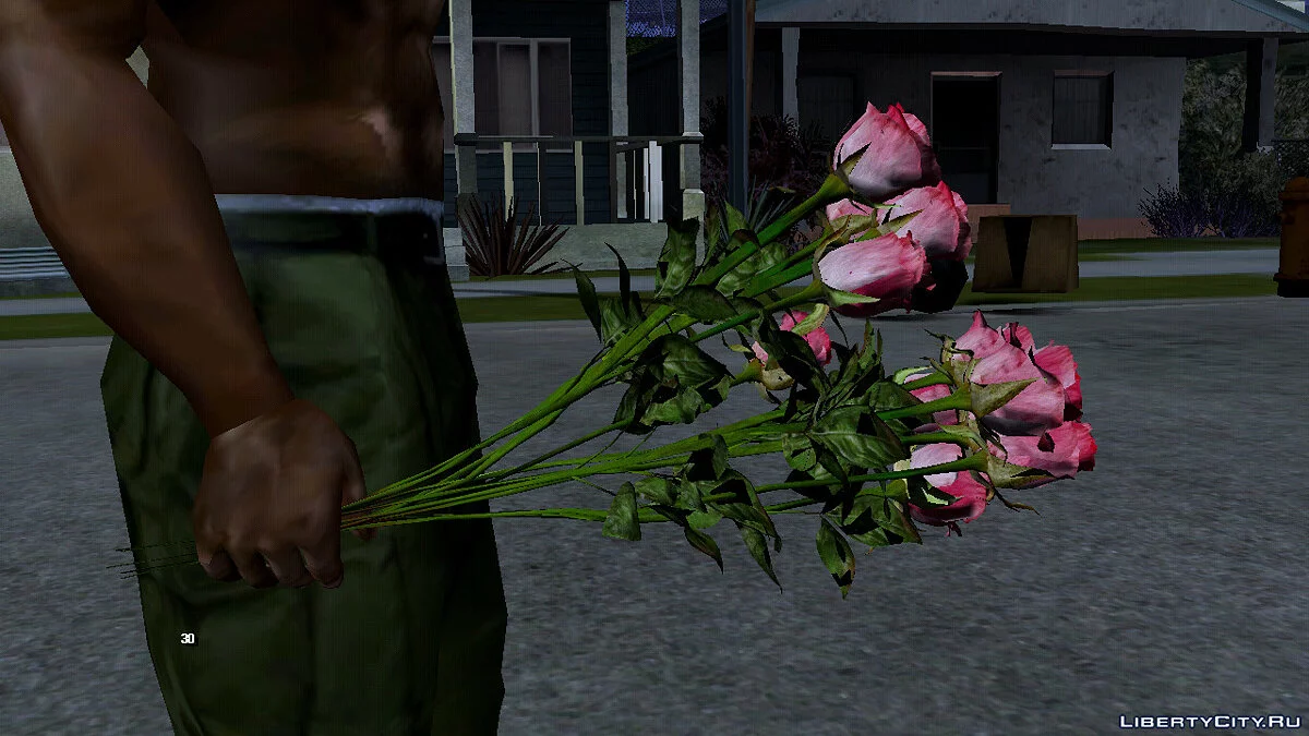 Качественный букет цветов / GTA San Andreas (iOS, Android)