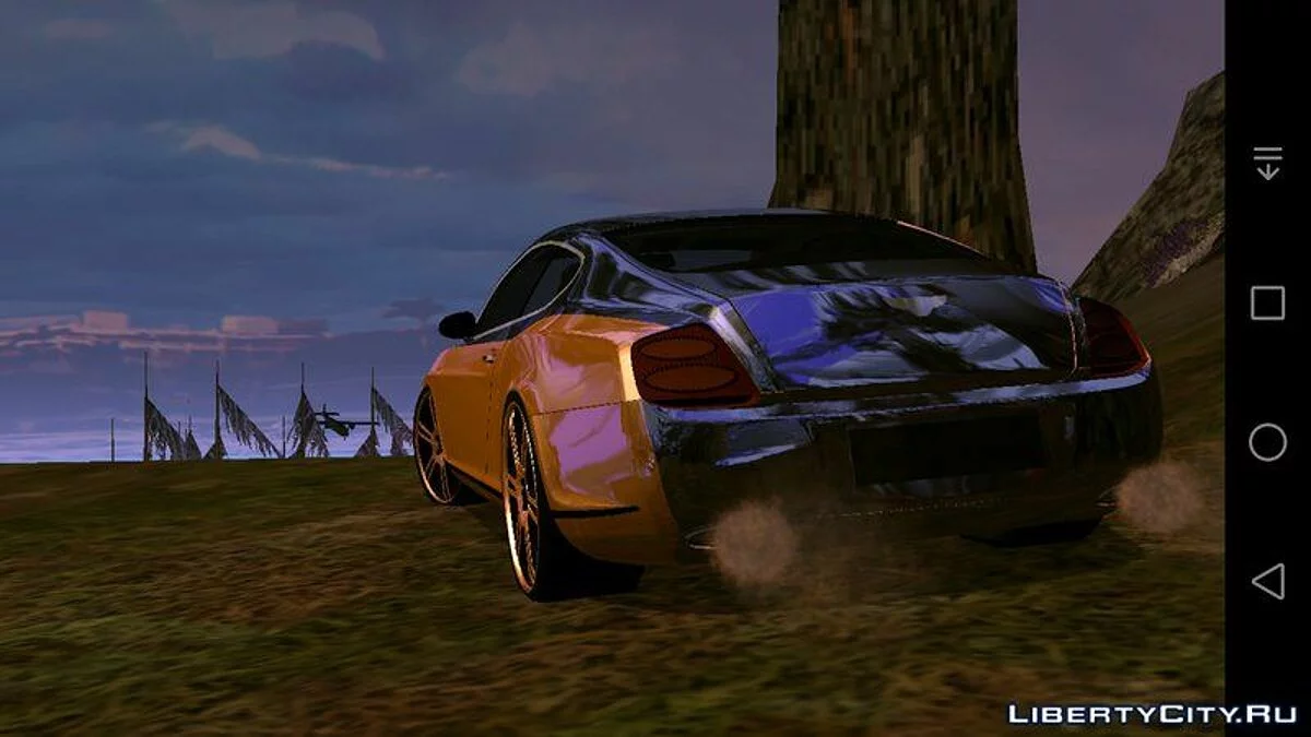 Bentley Continental GT Mansory (только DFF) / GTA San Andreas (iOS, Android)
