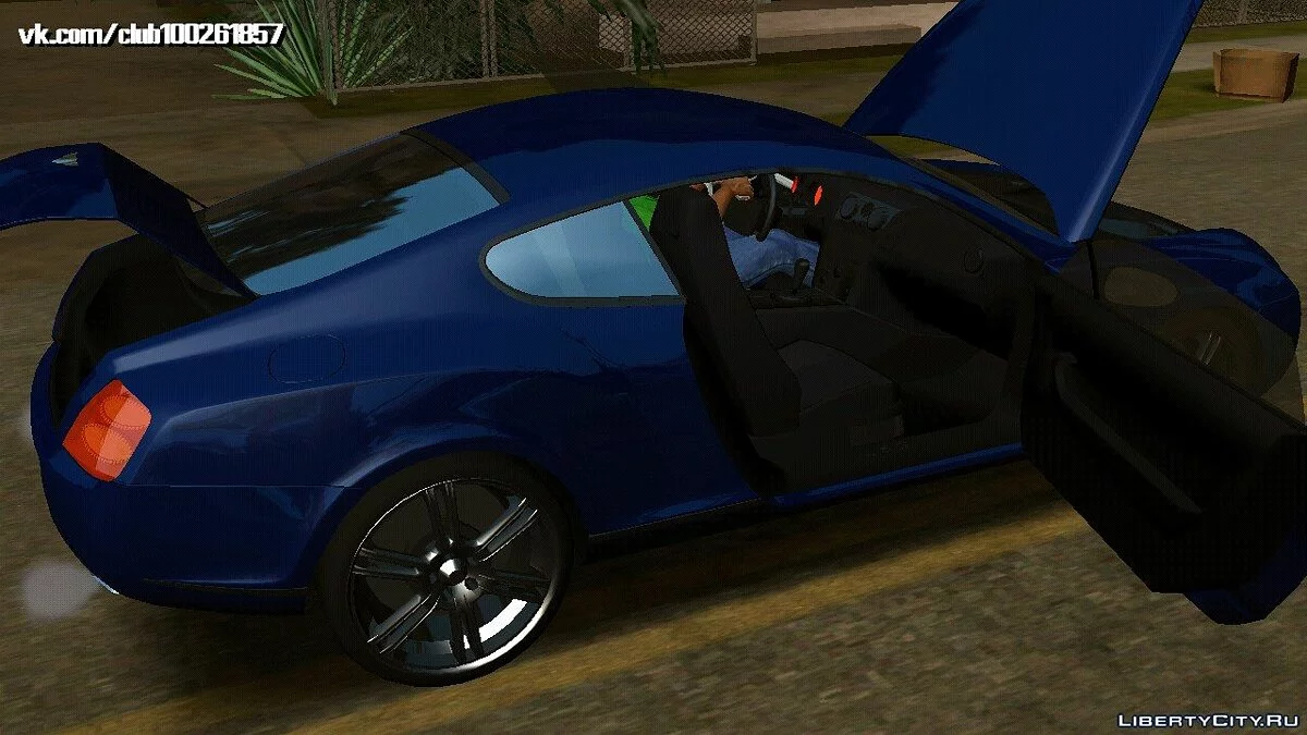 Bentley Continental GT Mansory v0.2 (только DFF) / GTA San Andreas (iOS, Android)