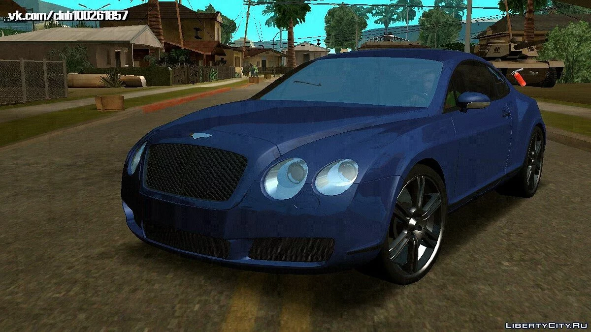 Bentley Continental GT Mansory v0.2 (только DFF) / GTA San Andreas (iOS, Android)