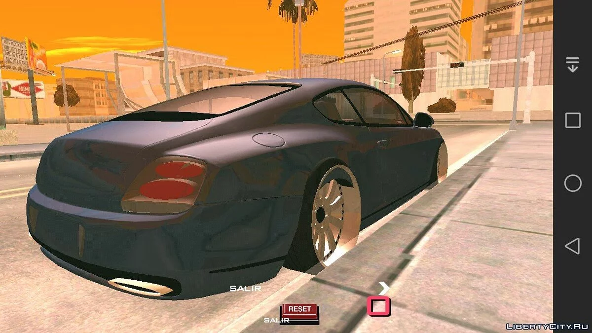 Bentley Continental VIP Stance Style (только DFF) / GTA San Andreas (iOS, Android)