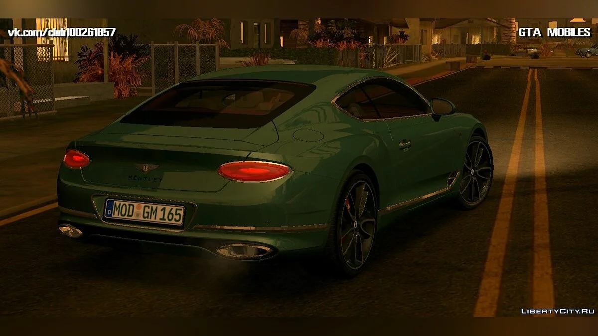Bentley Continental GT 2018 / GTA San Andreas (iOS, Android)