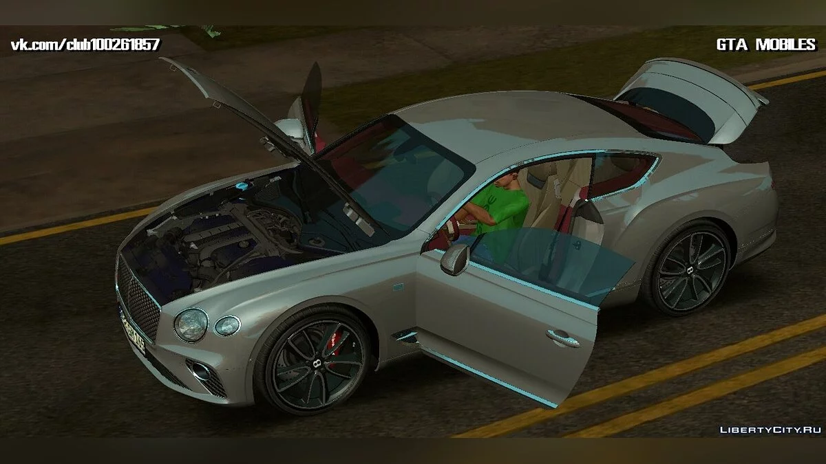 Bentley Continental GT 2018 / GTA San Andreas (iOS, Android)