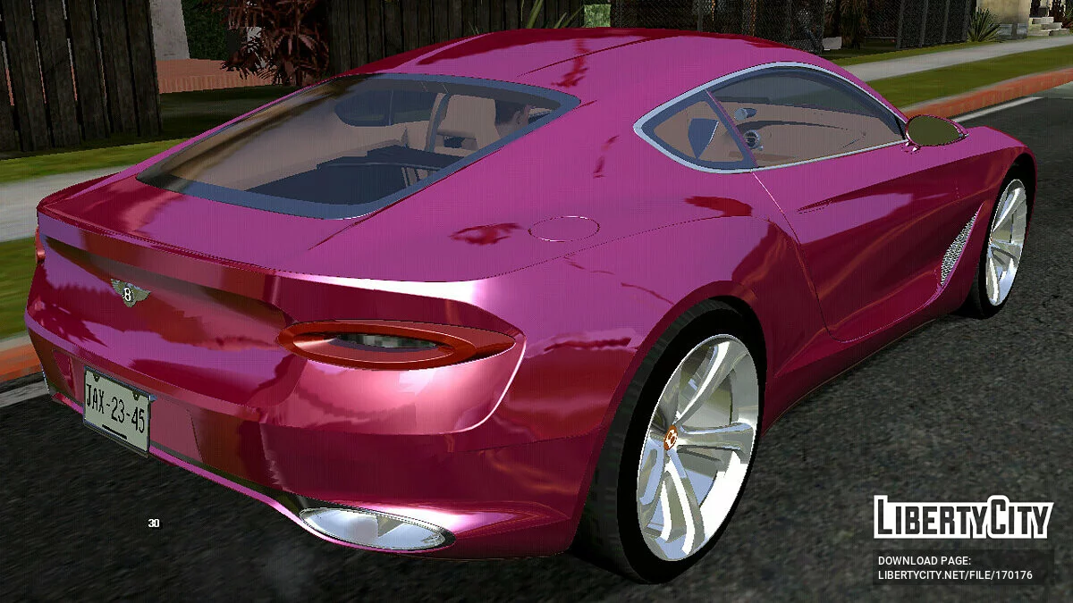 Bentley EXP 10 Speed 6 (только DFF) / GTA San Andreas (iOS, Android)