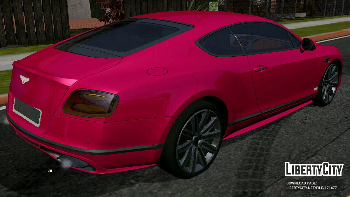 Bentley Continental GT (только DFF) / GTA San Andreas (iOS, Android)
