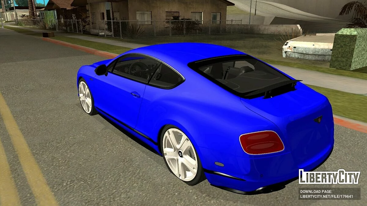 Bentley Continental GT V8 S / GTA San Andreas (iOS, Android)