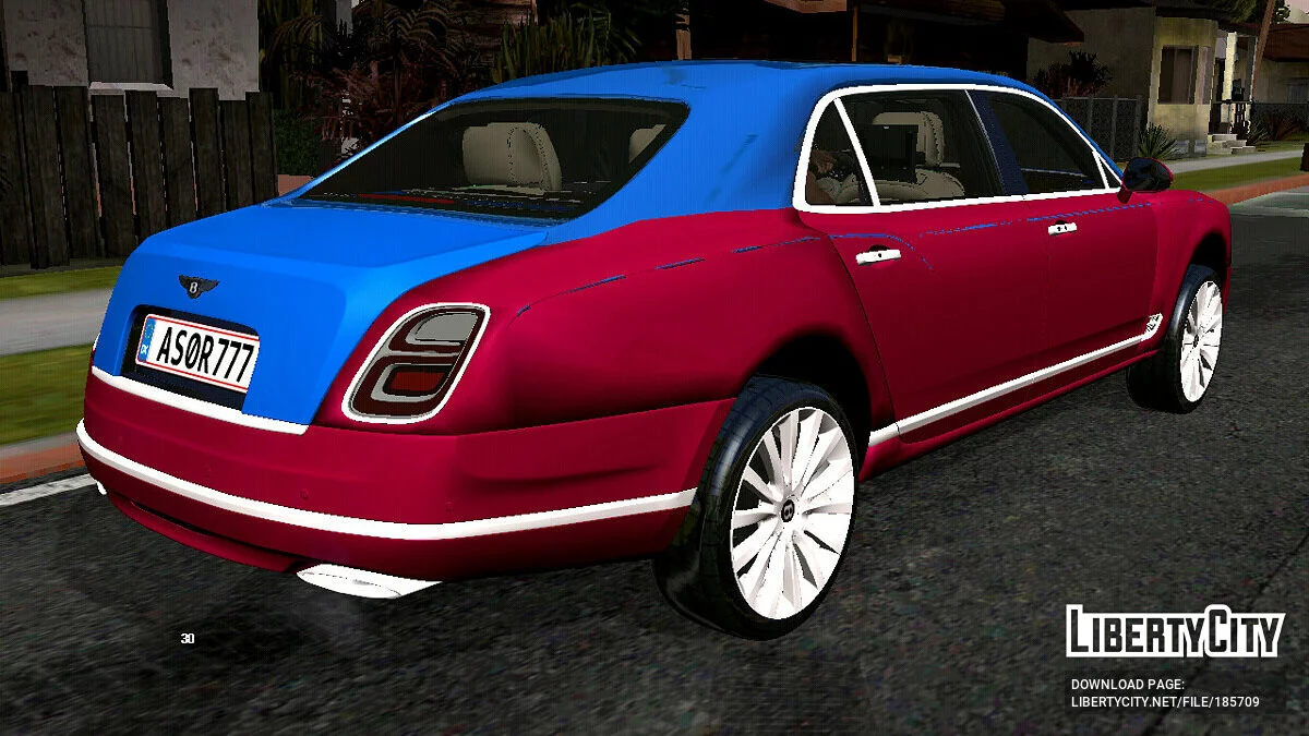 Bentley Mulsanne 2022 / GTA San Andreas (iOS, Android)