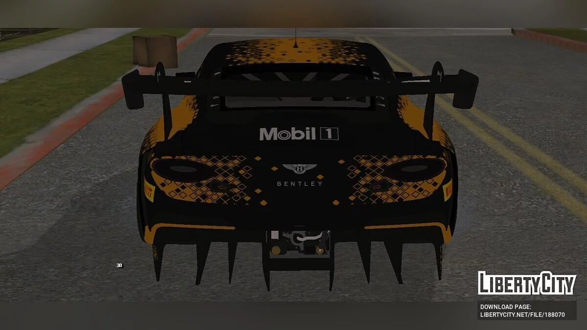 2020 Bentley Continental GT3 / GTA San Andreas (iOS, Android)