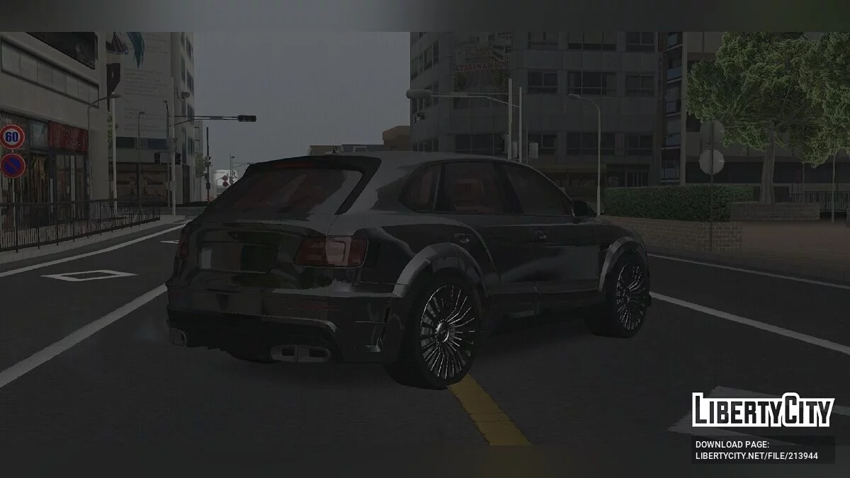 Bentley Bentayga Mansory / GTA San Andreas (iOS, Android)