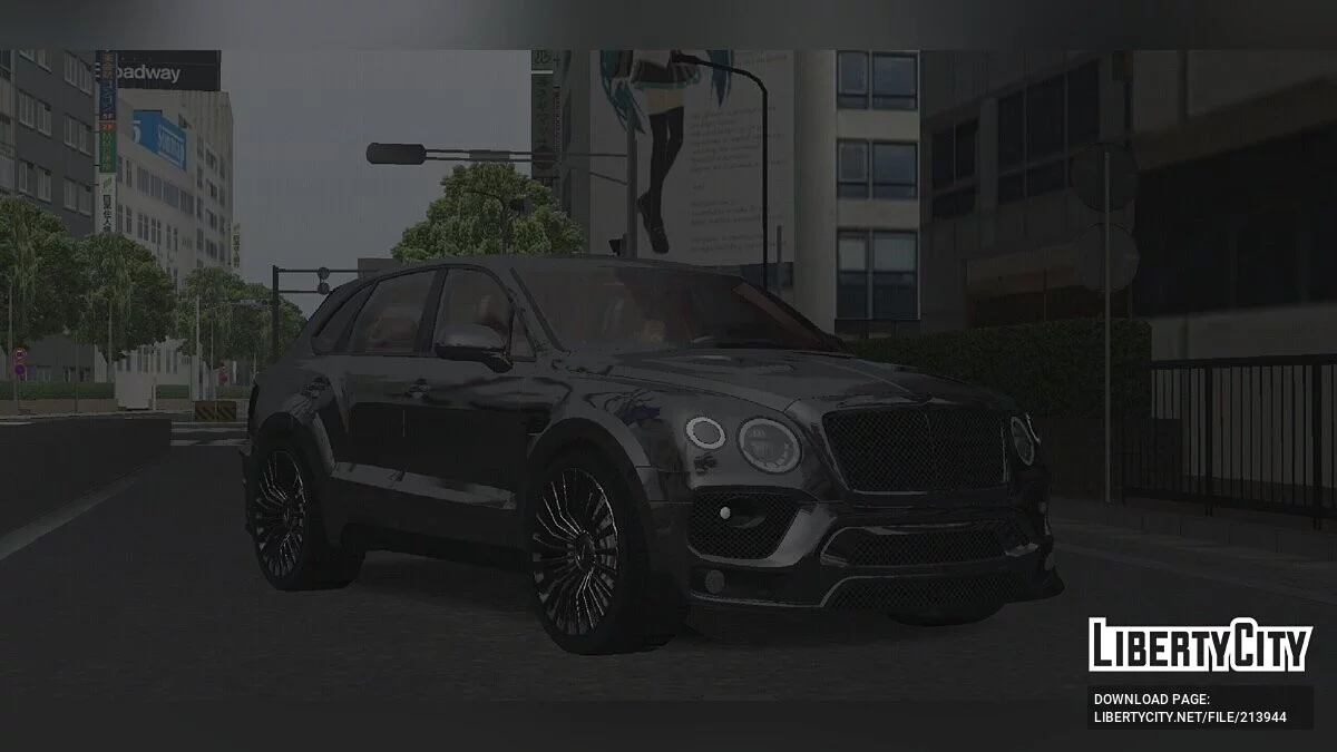 Bentley Bentayga Mansory / GTA San Andreas (iOS, Android)