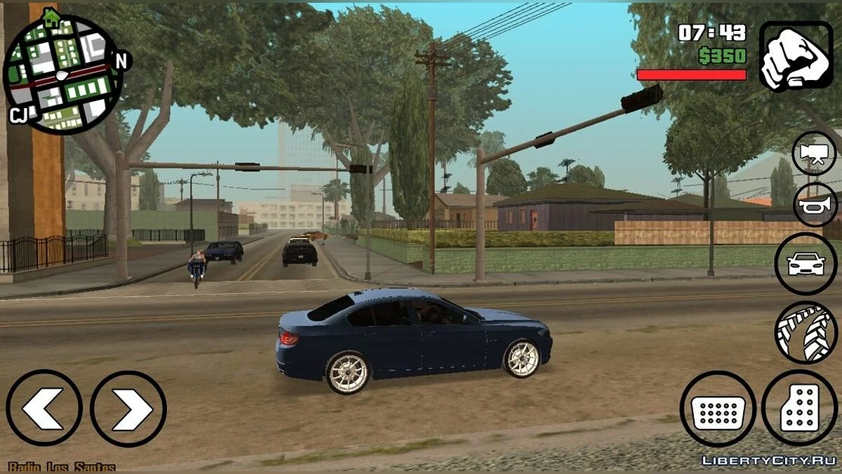 BMW 5 Series в кузове F10(Android) / GTA San Andreas (iOS, Android)