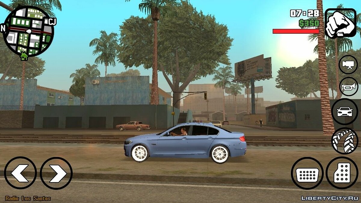 BMW 5 Series F10(Android) for GTA San Andreas (iOS, Android) - Картинка #1