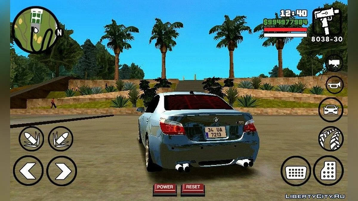 BMW M5 / GTA San Andreas (iOS, Android)