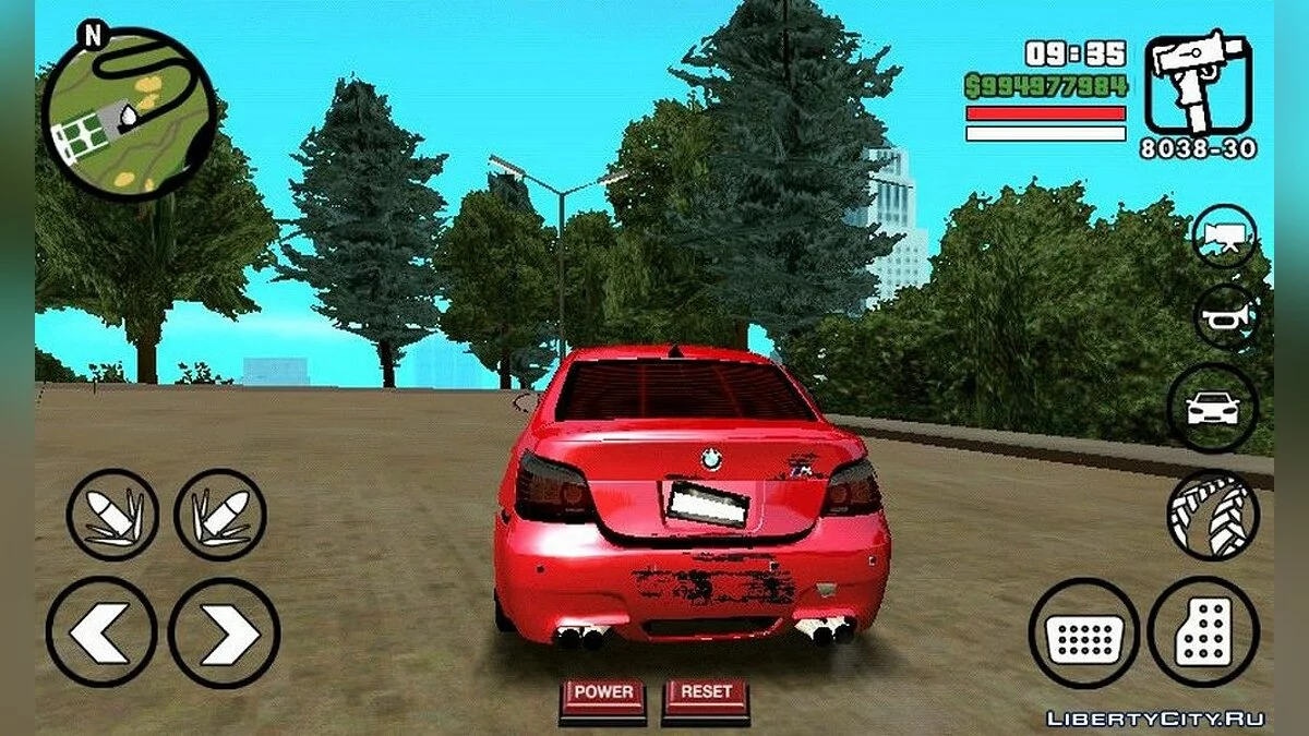 BMW M5 / GTA San Andreas (iOS, Android)