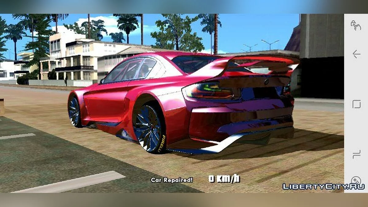 GTA SA Mobile BMW Vision Gran Turismo 2014 / GTA San Andreas (iOS, Android)