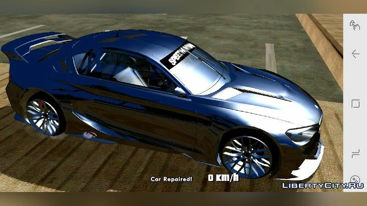 GTA SA Mobile BMW Vision Gran Turismo 2014 / GTA San Andreas (iOS, Android)