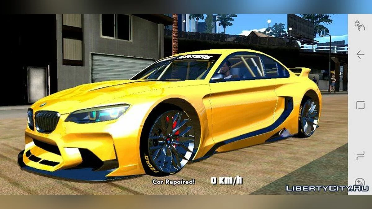 GTA SA Mobile BMW Vision Gran Turismo 2014 / GTA San Andreas (iOS, Android)