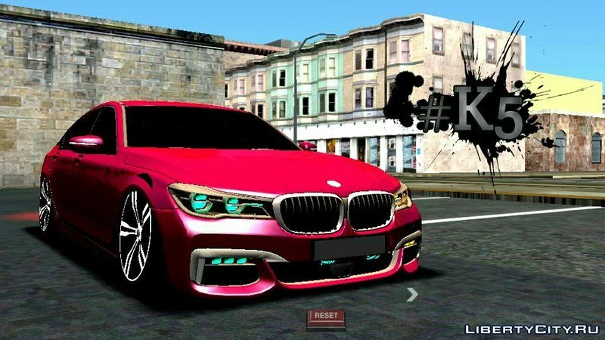 BMW 750li 2016 / GTA San Andreas (iOS, Android)