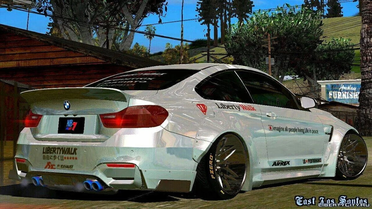 BMW M4 F82 Liberty Walk 2015 / GTA San Andreas (iOS, Android)