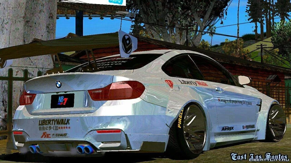 BMW M4 F82 Liberty Walk 2015 / GTA San Andreas (iOS, Android)