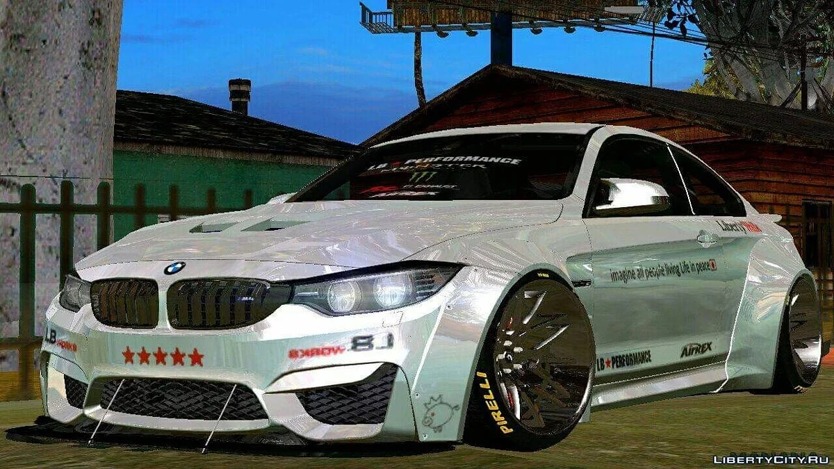 BMW M4 F82 Liberty Walk 2015 / GTA San Andreas (iOS, Android)