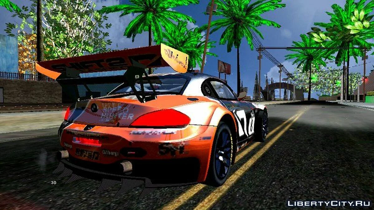 BMW Z4 GT3 / GTA San Andreas (iOS, Android)
