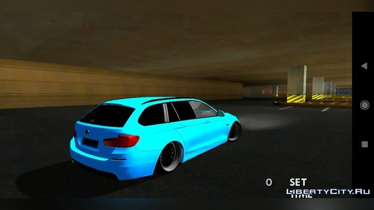 BMW F11 530D SlowDesign (только DFF) / GTA San Andreas (iOS, Android)