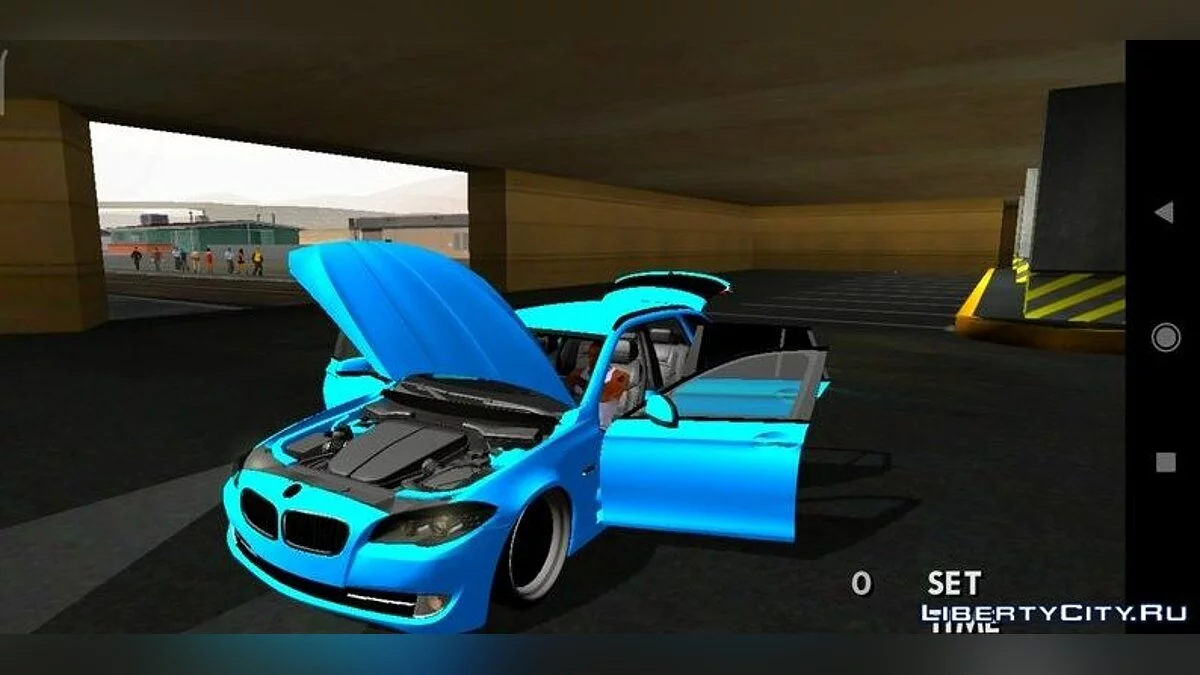 BMW F11 530D SlowDesign (только DFF) / GTA San Andreas (iOS, Android)
