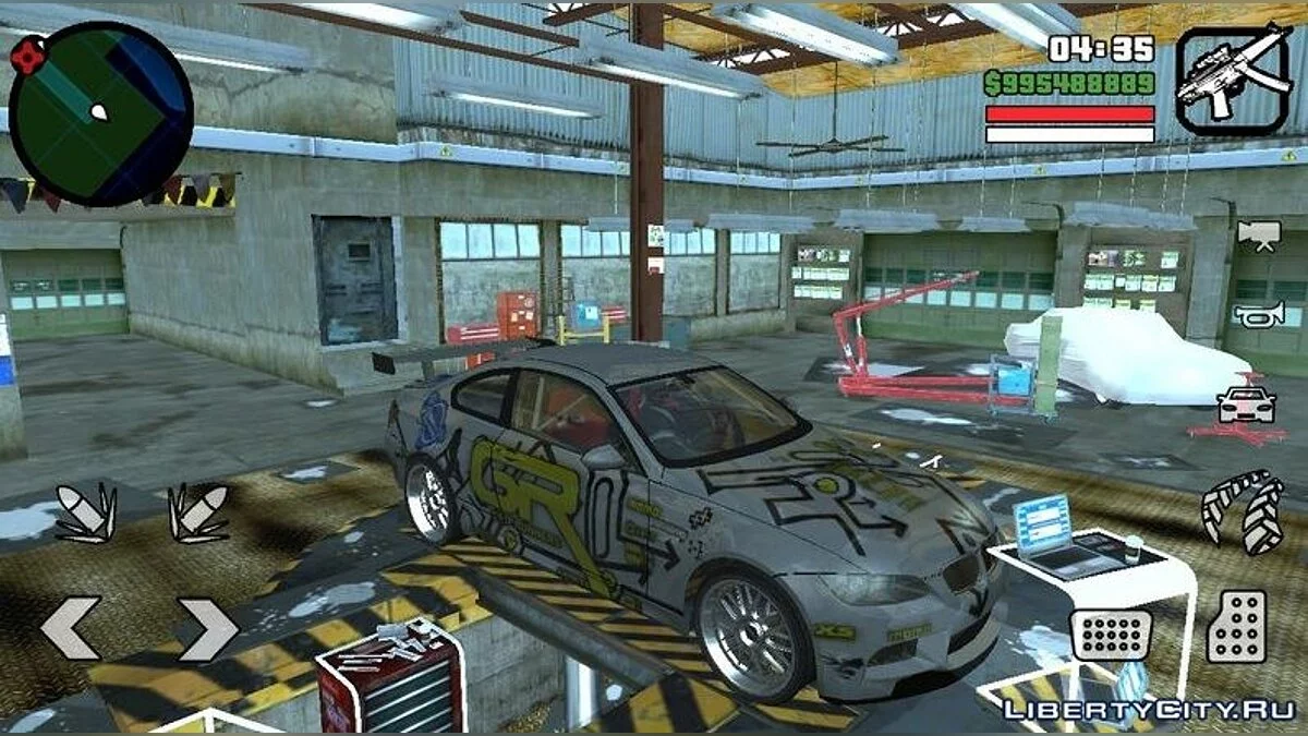 BMW M3 E92 Grip King (NFS:PS) / GTA San Andreas (iOS, Android)