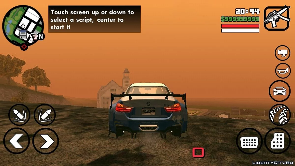 BMW M4 из NFS: No Limits / GTA San Andreas (iOS, Android)