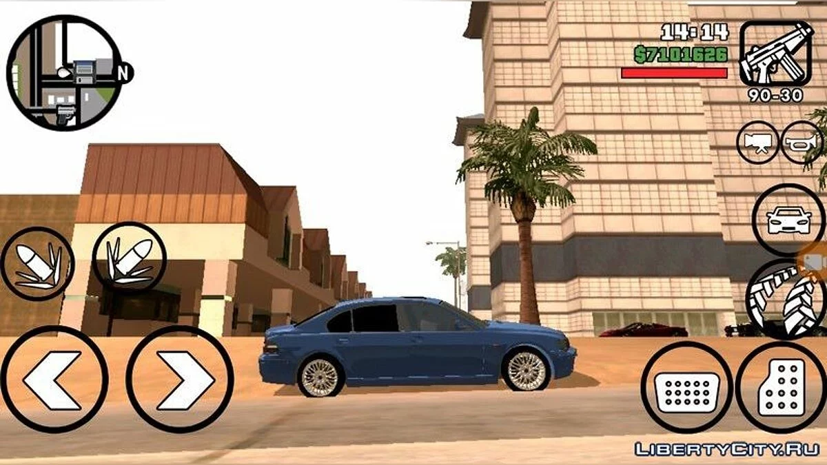 BMW 760i (только DFF) / GTA San Andreas (iOS, Android)