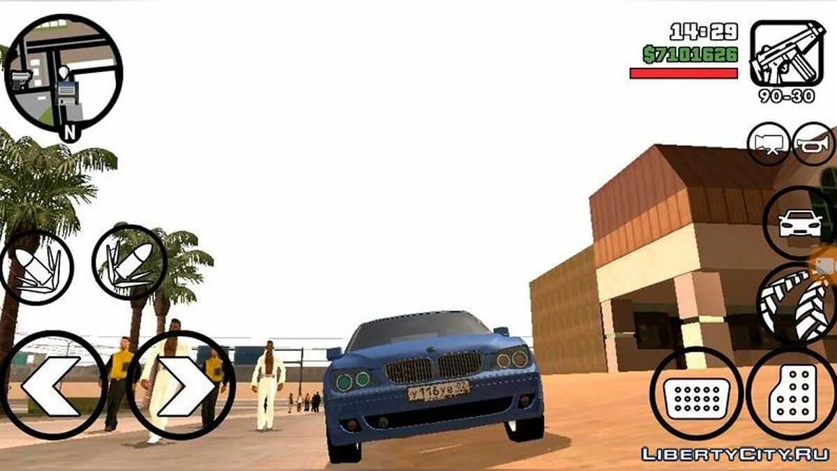 BMW 760i (только DFF) / GTA San Andreas (iOS, Android)