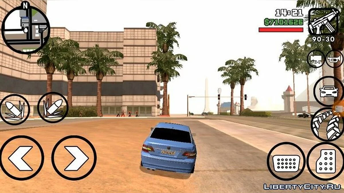 BMW 760i (только DFF) / GTA San Andreas (iOS, Android)