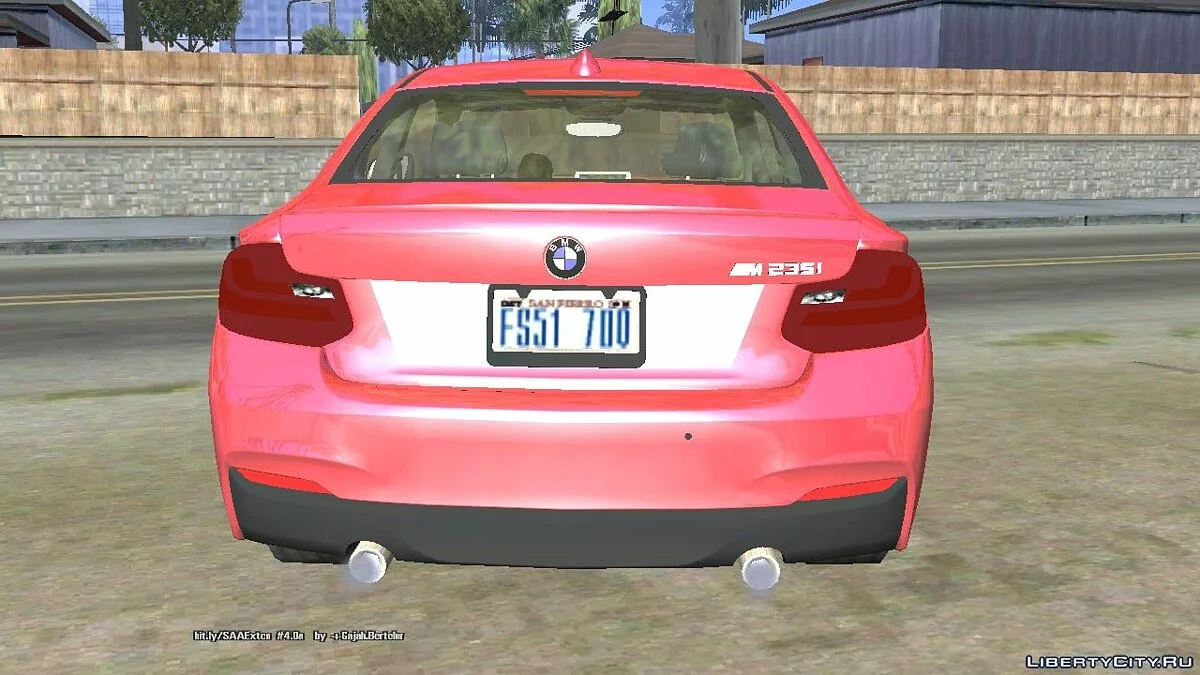 BMW M235i (только DFF) / GTA San Andreas (iOS, Android)