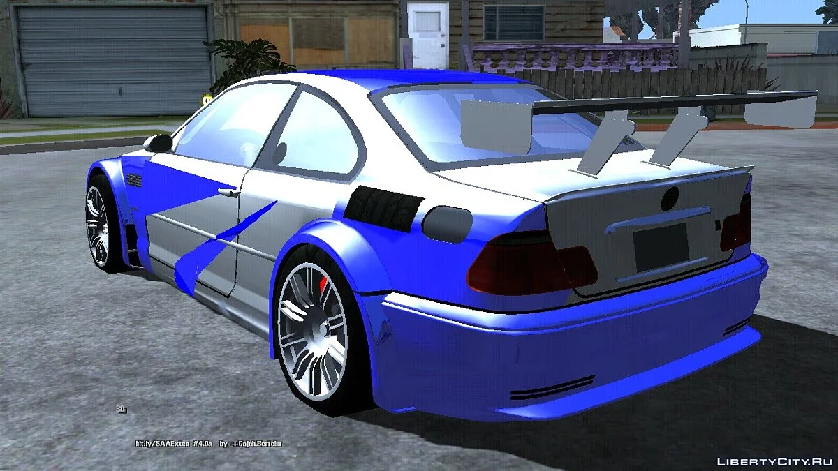 BMW M3 GTR (только DFF) / GTA San Andreas (iOS, Android)