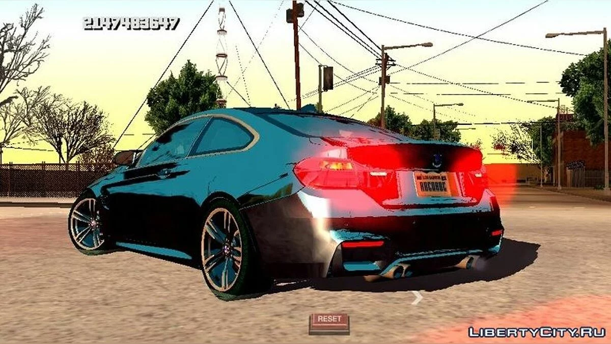 BMW M4 2018 (только DFF) / GTA San Andreas (iOS, Android)
