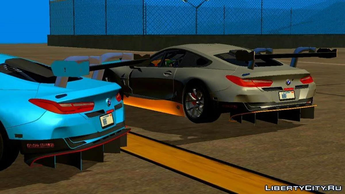 BMW M8 GTE (только DFF) / GTA San Andreas (iOS, Android)