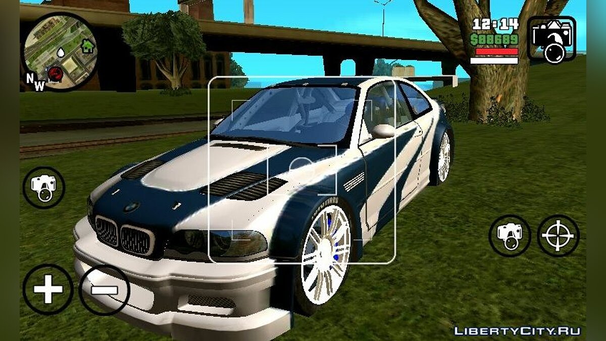 Скачать BMW M3 GTR (только DFF) для GTA San Andreas (iOS, Android)