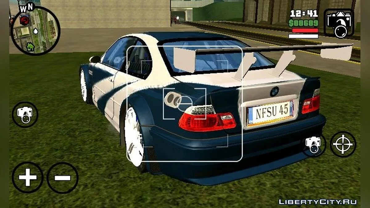 BMW M3 GTR (только DFF) / GTA San Andreas (iOS, Android)
