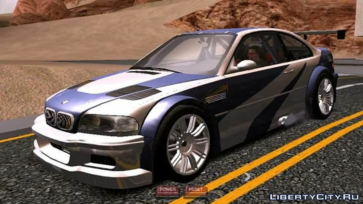 BMW M3 GTR (DFF only) for GTA San Andreas (iOS, Android) - Картинка #1