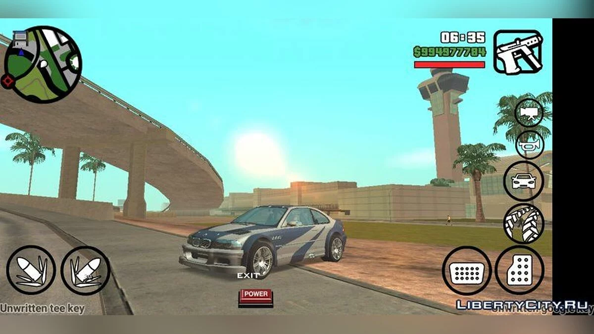 BMW M3 GTR (только DFF) / GTA San Andreas (iOS, Android)