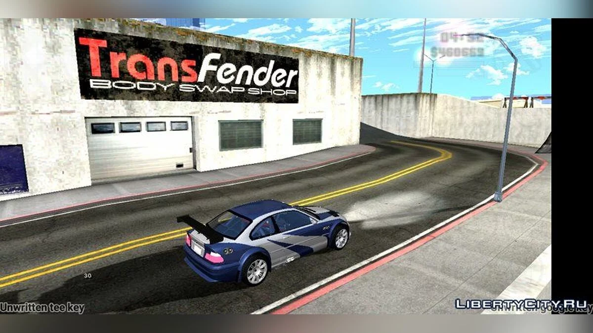 BMW M3 GTR (только DFF) / GTA San Andreas (iOS, Android)