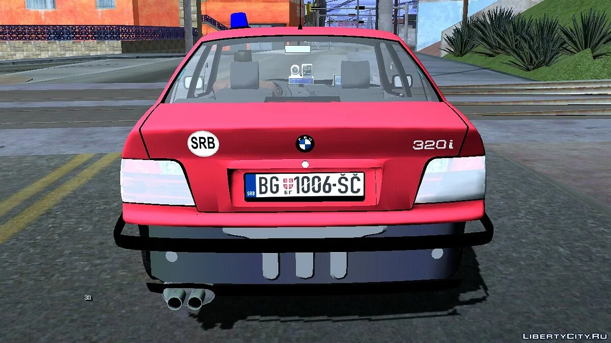 BMW 320i e36 Civil Police / GTA San Andreas (iOS, Android)