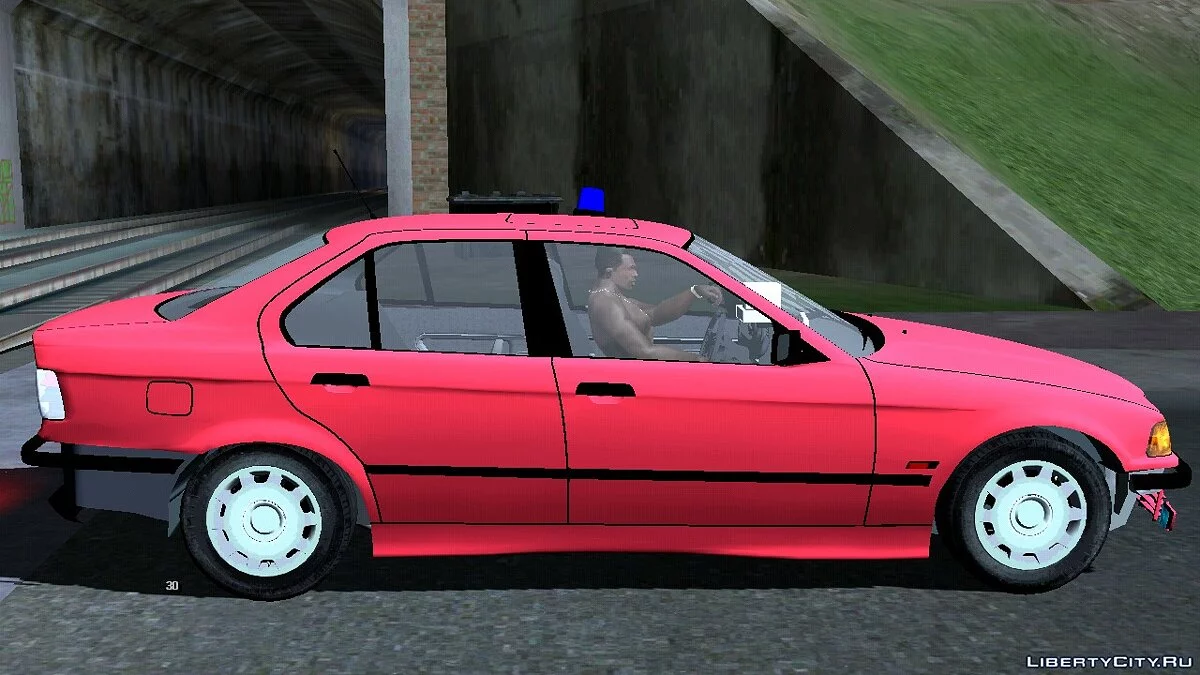 BMW 320i e36 Civil Police / GTA San Andreas (iOS, Android)